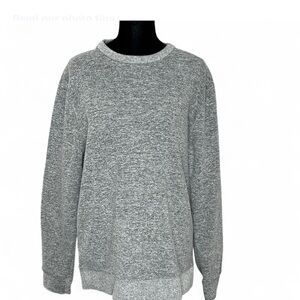 MEMBER’s Mark Gray Crewneck Pullover Sweater M, Long Sleeves Exellent Condition